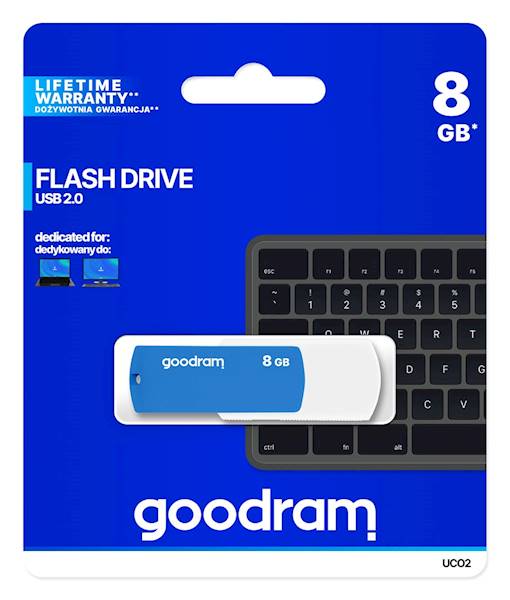 PAMIĘĆ FLASH GOODRAM 8GB COLOUR MIX USB 2.0