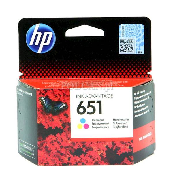 TUSZ HP (651) C2P11AE KOLOR