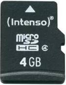 KARTA PAMIĘCI INTENSO SDHC 4GB CL10