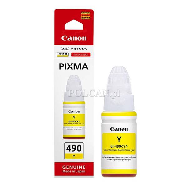 TUSZ CANON GI-490 PIXMA G1400 YELLOW