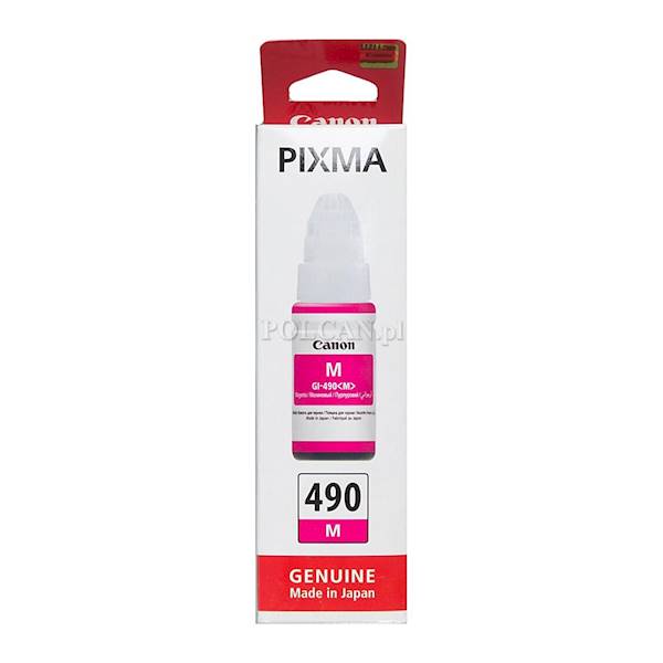 TUSZ CANON GI-490 PIXMA G1400 MAGENTA
