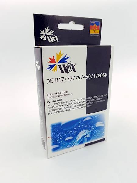 TUSZ BROTHER LC1280BK BLACK WOX