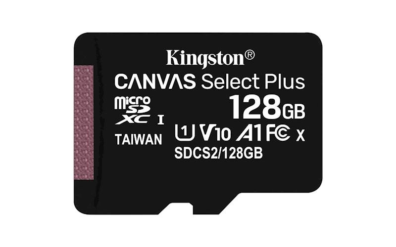 KARTA PAMIĘCI KINGSTON 128GB MICROSDXC CANVAS SEL