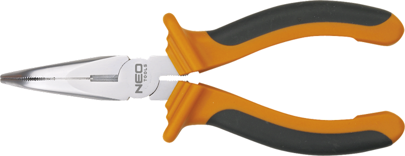 Szczypce wydłużone wygięte 160mm NEO