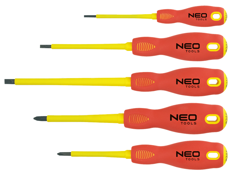 Wkrętaki izolowane kpl.5szt. SvCm 1000V NEO