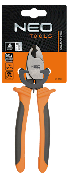 Obcinak do kabli miedzianych i alum.160mm NEO