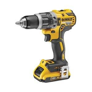 Wiertarko-wkr.udar.18V, 2x2,0Ah Li-Ion XR DEWALT