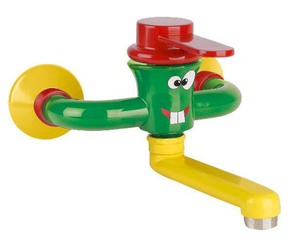 IDRAL Bateria umywalkowa ścienna dla dzieci 1221 KIDS