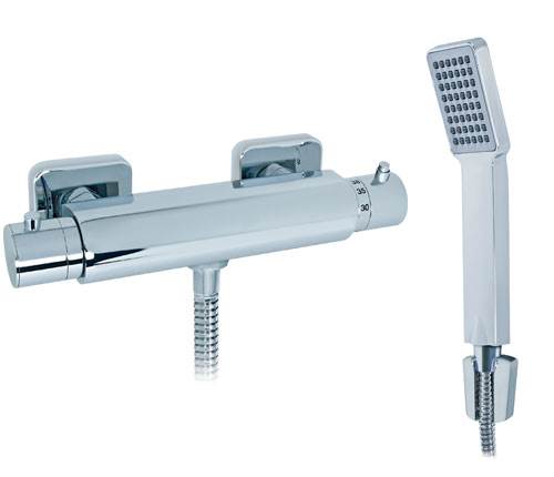 ROSAN Termostatyczna bateria natryskowa z natryskiem ręcznym THERMO2 JT37101