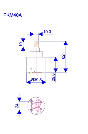 KEROX Regulator ceramiczny 40N