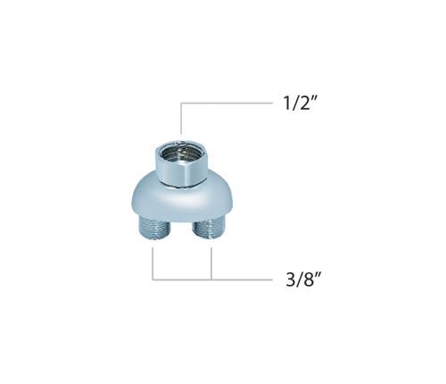 ROSAN Mieszacz 1/2"x3/8" PR23812