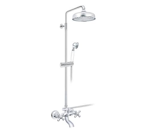 ROSAN Bateria wannowa z deszczownią i natryskiem ręcznym RETRO NOSTALGIJA N12251