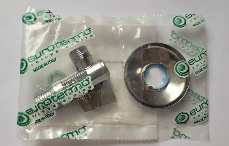 Zawór kątowy 1/2"x3/8"