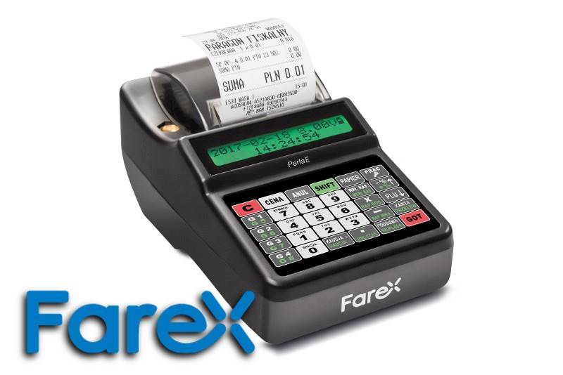 Kasa fiskalna FAREX Perła E + GRATIS USŁUGI !