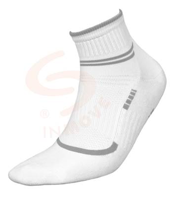 Skarpetki SPEED SKATE SILVER biały+szary 38-40