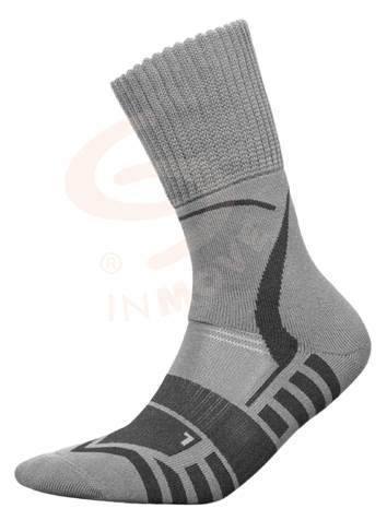 Skarpetki TREKKING DEOD.SILVER szary jasny 41-43