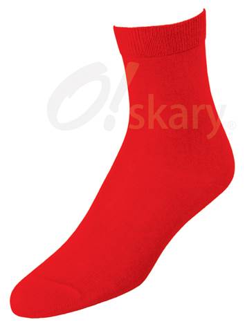 Skarpetki O!skary d.klasyczne czerwony 36-38