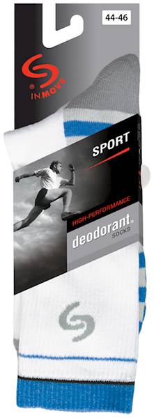 Skarpetki SPORT DEODORANT  czarny 38-40