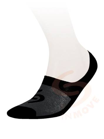 Skarpetki INVISIBLE LIGHT non-slip czarny 35-37