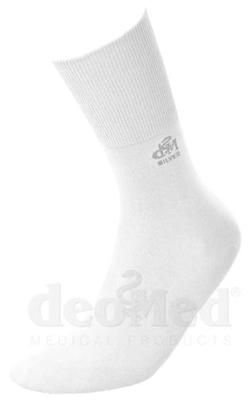 Skarpetki DEOMED COTTON SILVER biały 43-46 *)