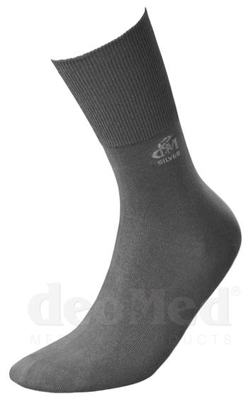 Skarpetki DEOMED COTTON SILVER szary c. 43-46 *)