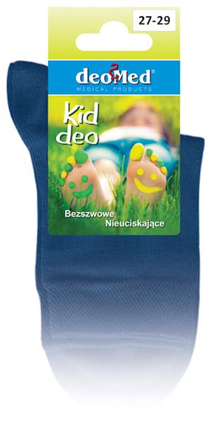 Skarpetki dziecięce KID DEO błękitny 33-35