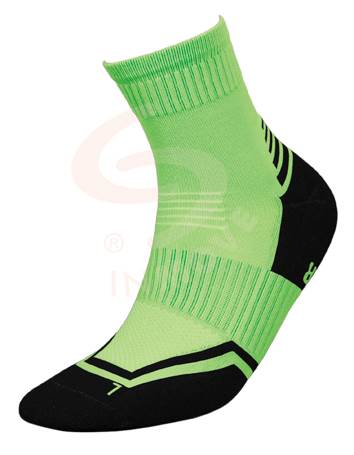 Skarpetki RUNNER D.SILVER zielony+czarny 41-43