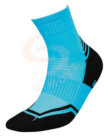 Skarpetki RUNNER D.SILVER niebieski+czarny 38-40