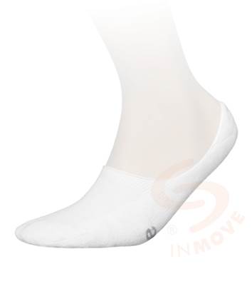 Skarpetki INVISIBLE non-slip biały 35-37