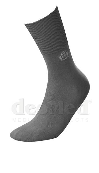 Skarpetki DEOMED COTTON SILVER+ szary c. 35-38 *)