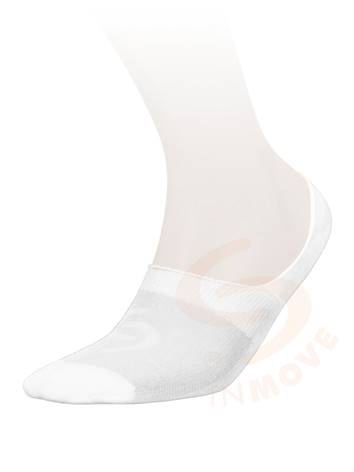 Skarpetki INVISIBLE LIGHT non-slip biały 41-43