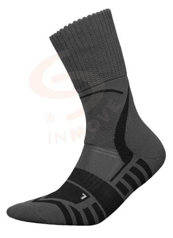 Skarpetki TREKKING DEOD.SILVER szary ciemny 41-43