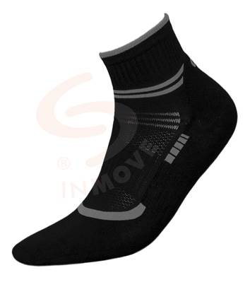 Skarpetki SPEED SKATE SILVER czarny+szary 38-40