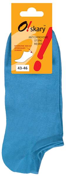 O!skary m.stopki NON-SLIP czarny 43-46