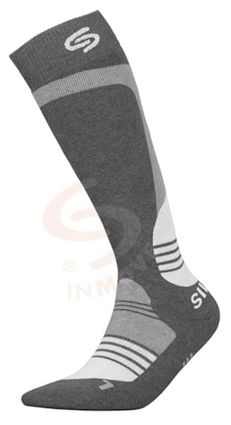 Skarpetki SKI SILVER grafitowo-biały 41-43