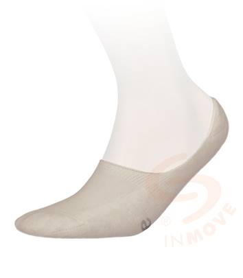 Skarpetki INVISIBLE non-slip beżowy 35-37