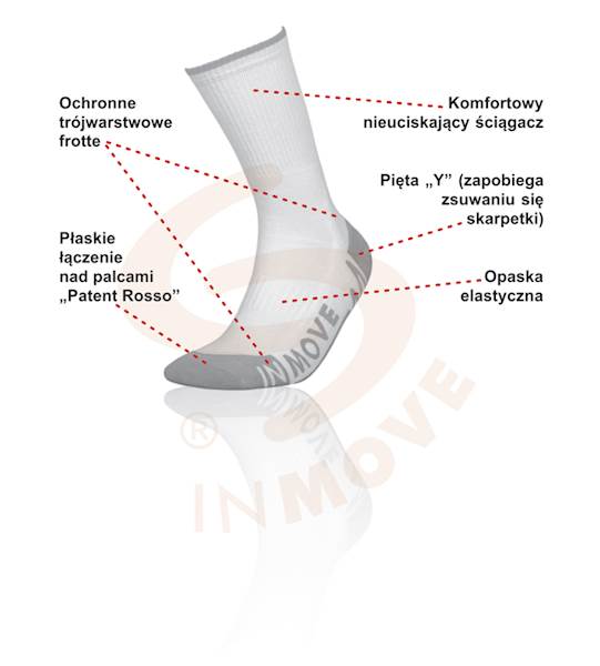 Skarpetki SPORT DEODORANT czarny+szary. 35-37