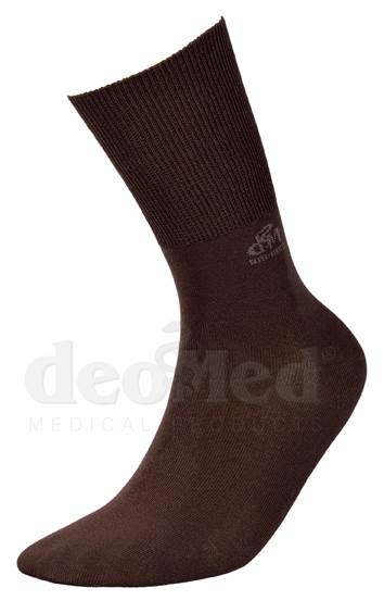 Skarpetki DEOMED BAMBOO brązowy 43-46 *)