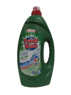 POWERWASH 4L. ŻEL DO PRANIA COLOR (zielony)