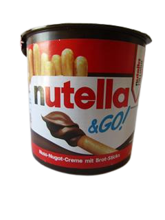 NUTELLA&GO PALUSZKI Z CZEKOLADĄ