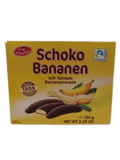 SIR CHARLES 150G SCHOKO BANANEN