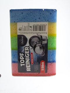 DELUXE TOPFREINIGER 5 SZTUK (GĄBKI)KOLOR