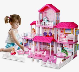 ND21_110176 Domek dla lalek 3w1 71 cm