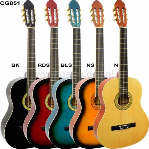 Gitara klas. CG-851 4/4 BLK