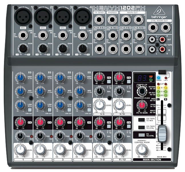 Behringer 1202FX Mikser audio