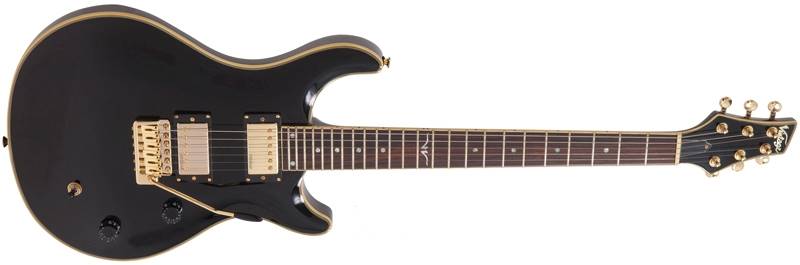 VINTAGE VRS100C ELECTRIC GUITAR,GLOSS BLACK