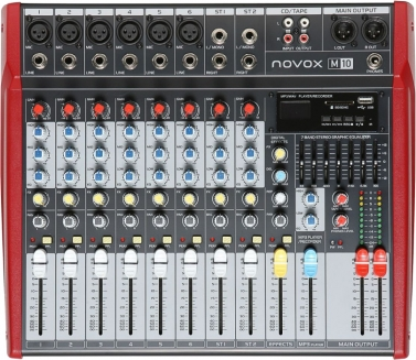 Novox M10 - mixer audio