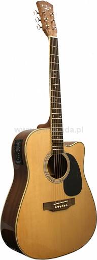 Gitara ak./el. WG-4C MN EQ4T świerk/mahoń Westroad