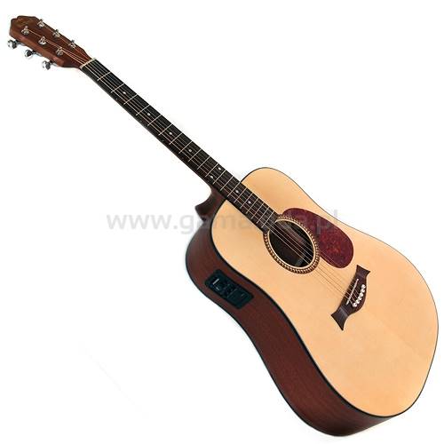 Gitara ak./el. WG-10E lity świerk/mahoń Westroad