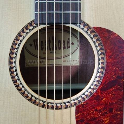 Gitara ak./el. WG-10E lity świerk/mahoń Westroad